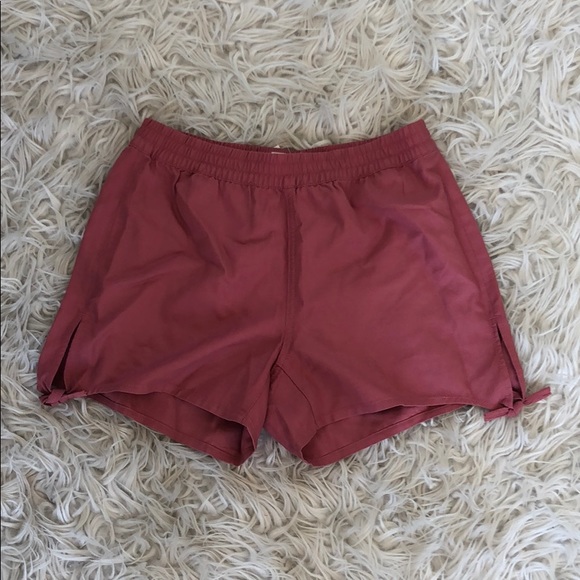 NEW • Madewell • Side Tie Shorts Rose Bloom - Picture 4 of 6